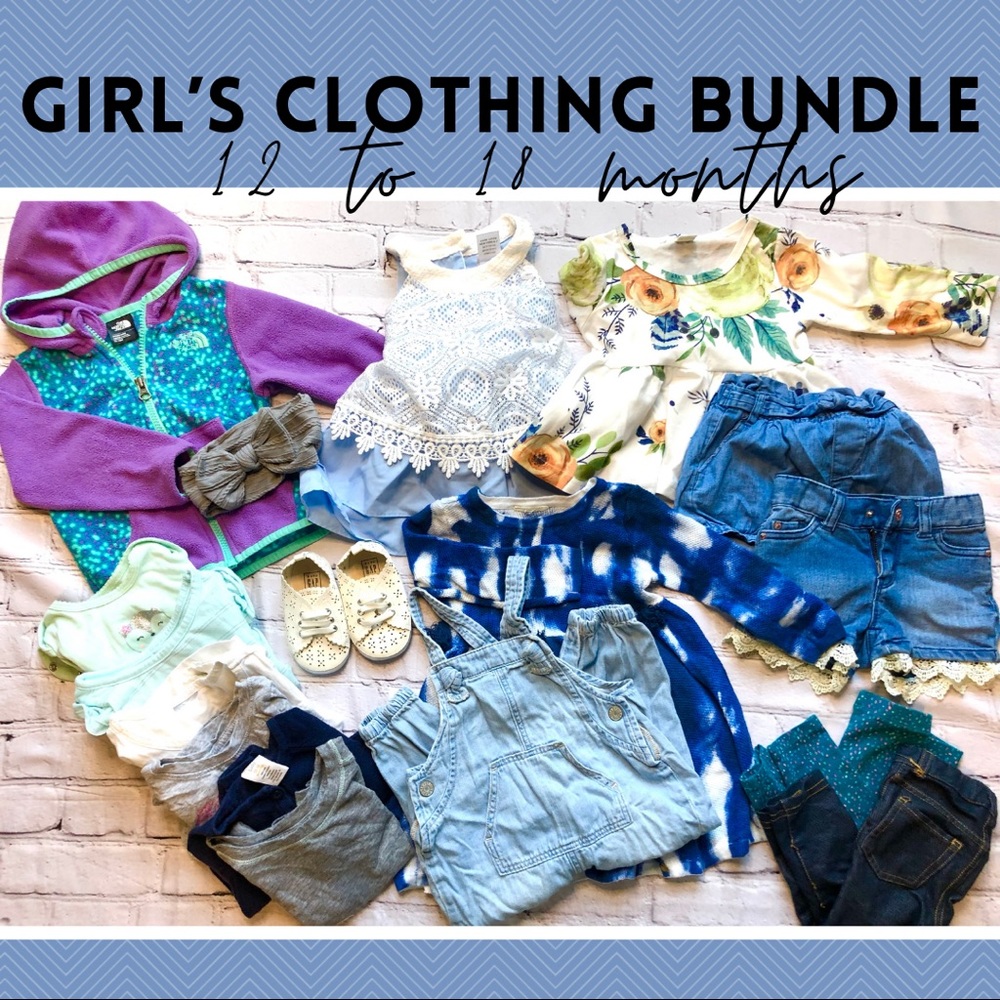 Girls clothing bundle - size 12 months
